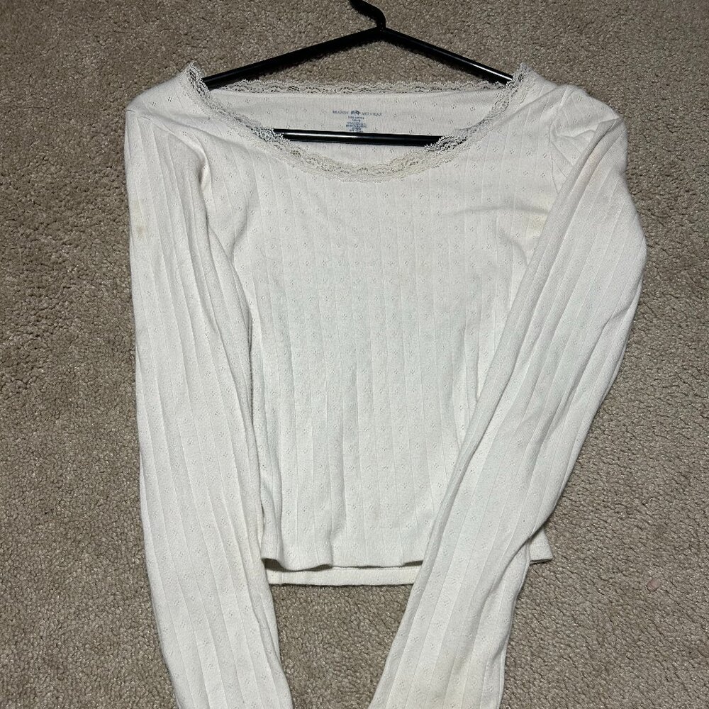 brandy melville lace top